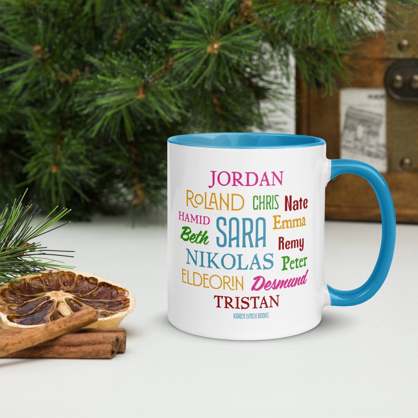 Relentless 11oz Character Collage Mug Blue