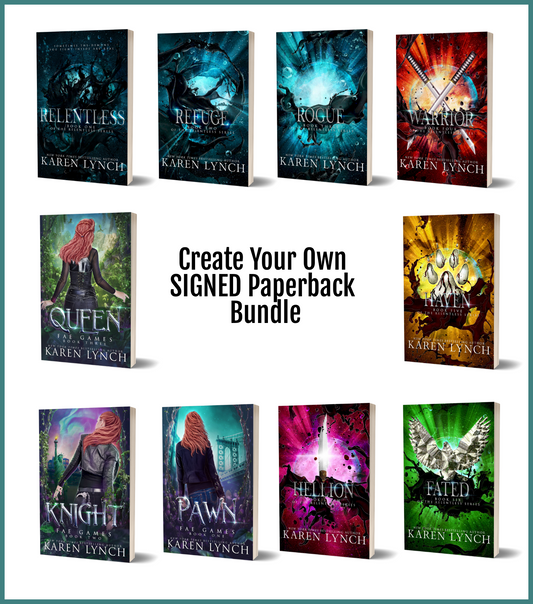 Create Your Own SIGNED Paperback Bundle